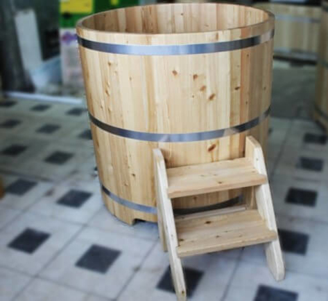 Купель круглая (1,3 м) под ключ в новороссийске